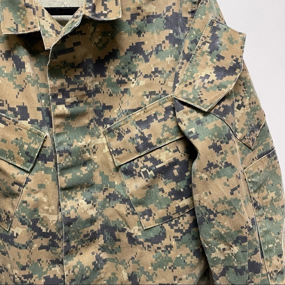 Tru-Spec Digital Camouflage Shirt Jacket Mens Camo Combat Military Sz S Regular. - Picture 3 of 11